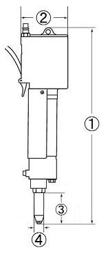 生産終了】エアーリベッター タテ型（吸引排出装置付） ARV015S(M